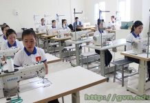 Đào tạo và cấp chứng chỉ may công nghiệp Học viên lớp may công nghiệp